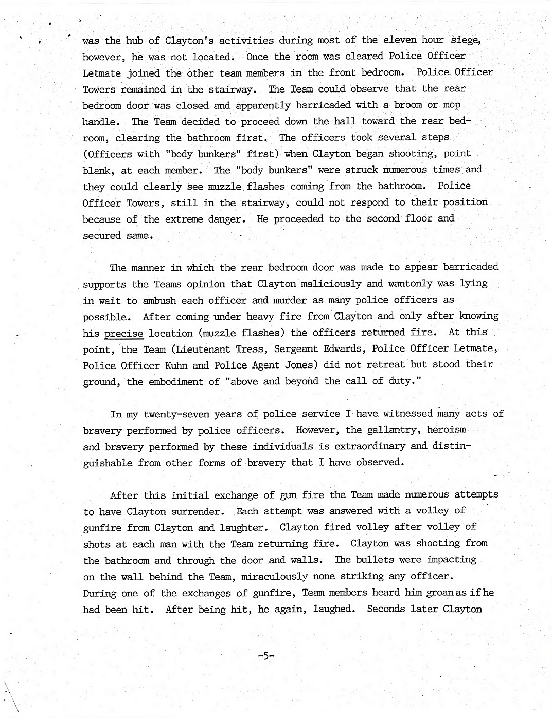 1703 E. Chase St. Hostage Incident May 1987 1 6 p6 75
