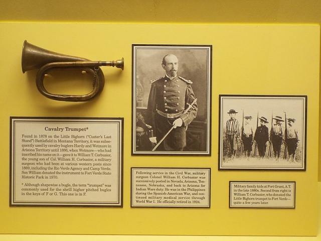 800px Camp Verde Fort Camp Verde Custers Last Stand Calvary Trumpet 1878