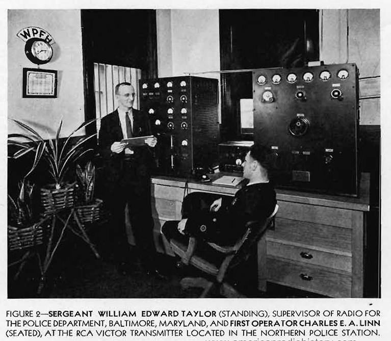 4 August 1933 Police Wagon radio Ant 72