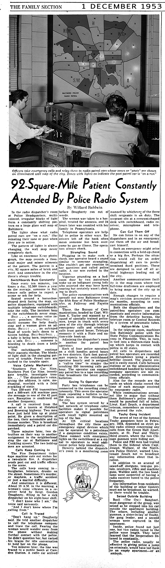 The Evening Sun Tue Dec 1 1953 72i