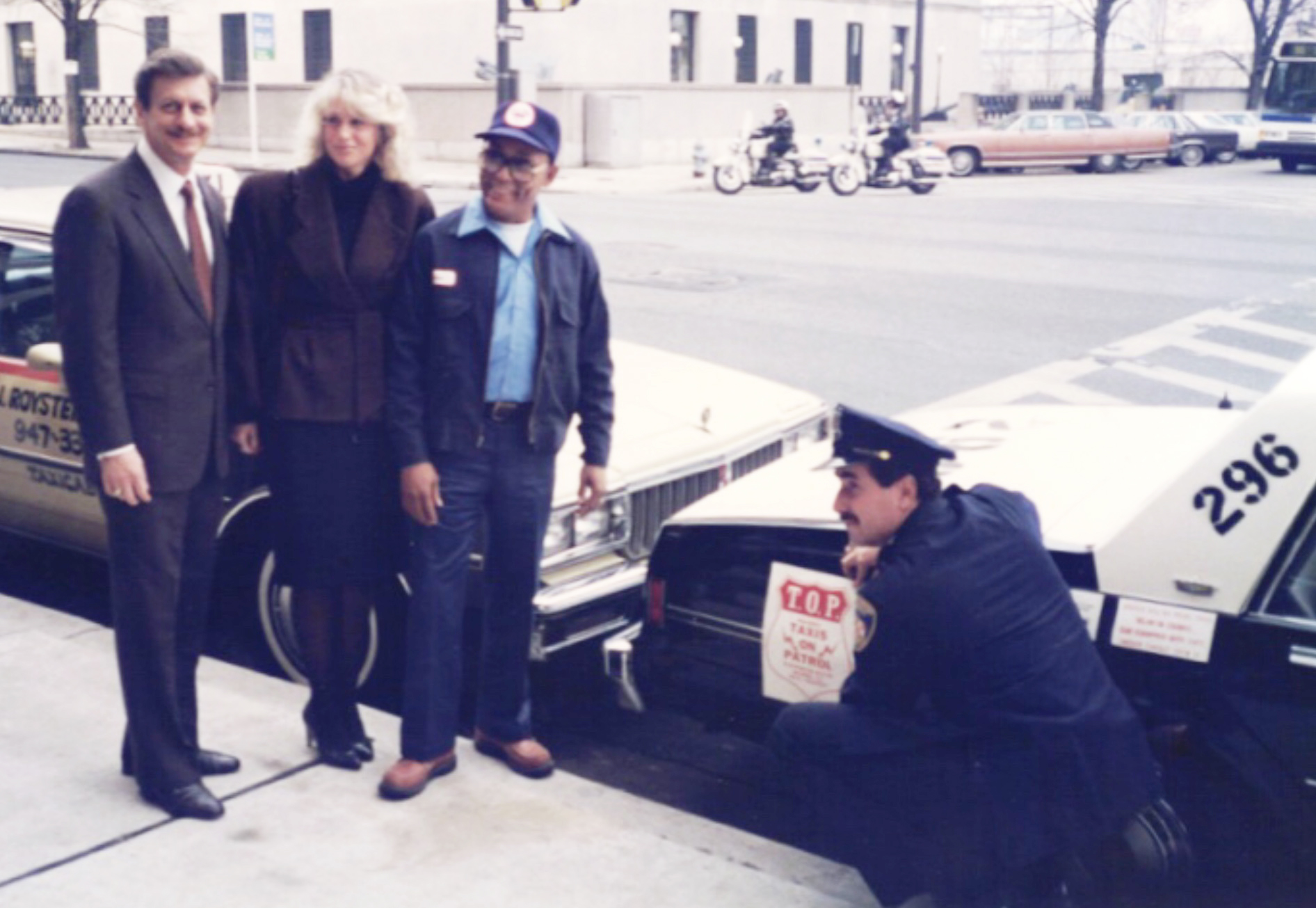 With support of Deputy Mullen and Mark Joseph Yellow Cab Company all cabs in Baltimore participated in this program Decals advertising the program were placed on all cabs an drivers were trained in what to look for and how to report crimes