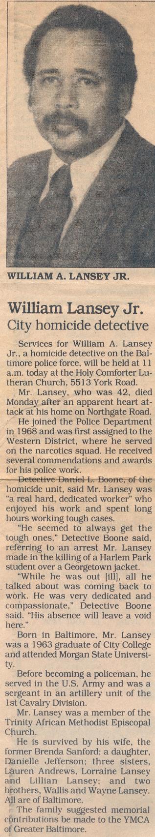 det william lansey homicide div