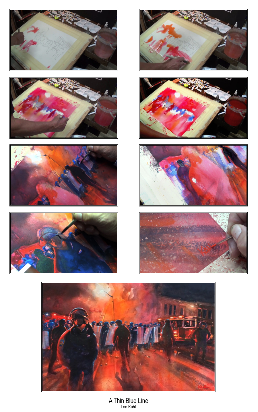 THE THIN BLUE LINE LEO