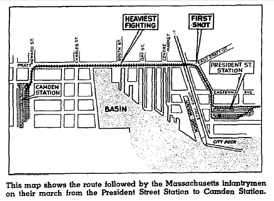 Baltimore Civil War Riot 1861