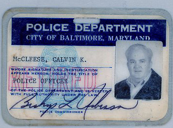 Calvin McCleese093 olice id