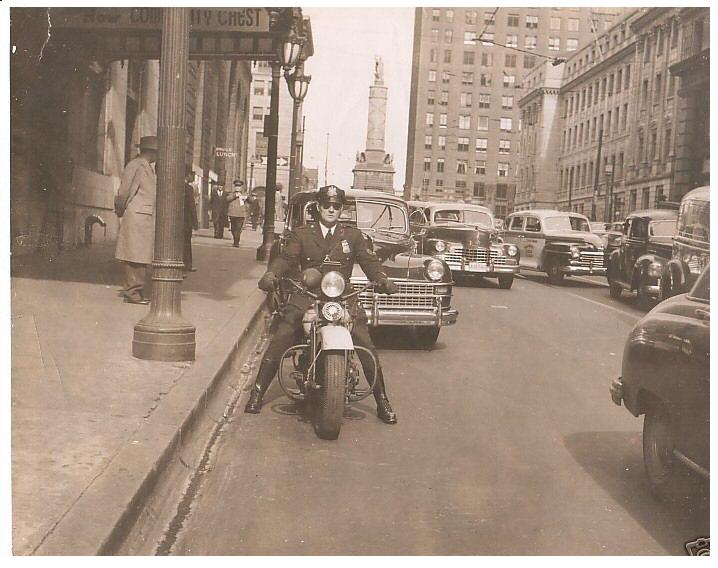 Motor Officer 1940s