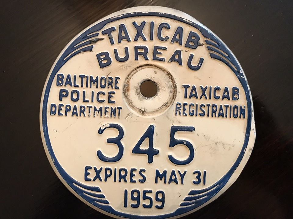Taxi badge 4