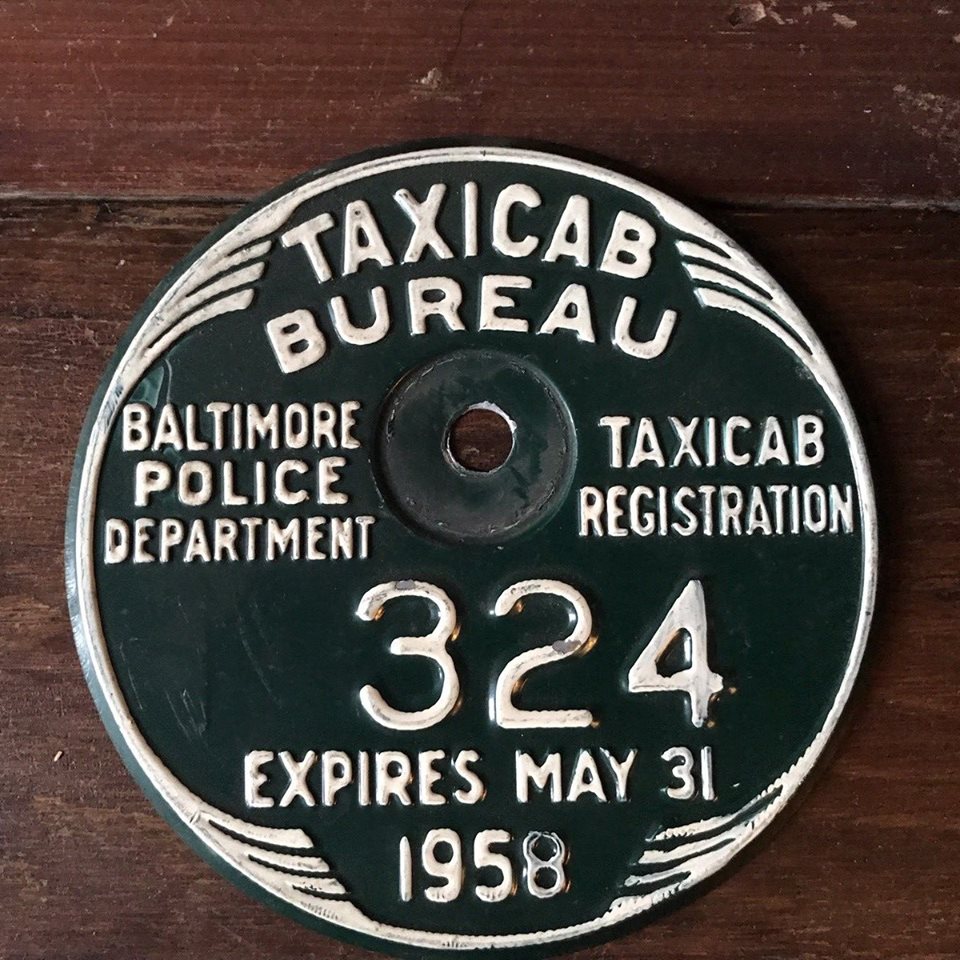 Taxi badge 5
