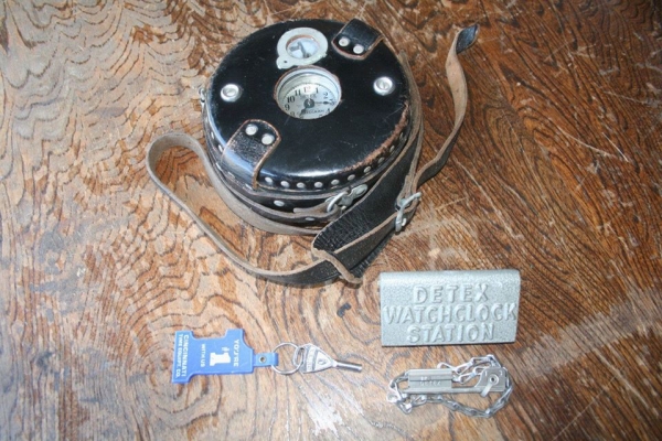 security guard watch clock